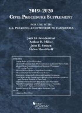  Civil Procedure Supplement, for Use with All Pleading and Procedure Casebooks, 2019-2020 | Buch |  Sack Fachmedien