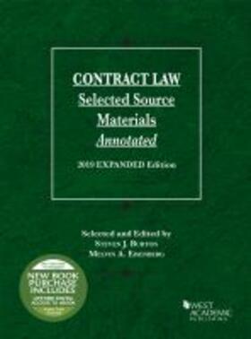  Contract Law, Selected Source Materials Annotated, 2019 Expanded Edition | Buch |  Sack Fachmedien
