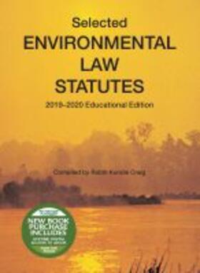  Selected Environmental Law Statutes, 2019-2020 Educational Edition | Buch |  Sack Fachmedien