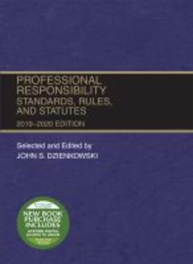 Professional Responsibility, Standards, Rules and Statutes, 2019-2020 | Buch | 978-1-68467-222-6 | sack.de