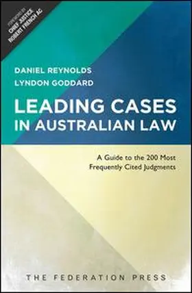 Reynolds / Goddard |  Leading Cases In Australian Law | Buch |  Sack Fachmedien