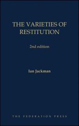 Jackman |  The Varieties of Restitution | Buch |  Sack Fachmedien