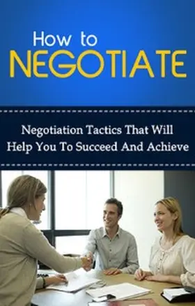 Robinson |  How To Negotiate | eBook | Sack Fachmedien