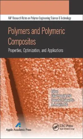 Bazylak / Zaikov / Haghi |  Polymers and Polymeric Composites | Buch |  Sack Fachmedien