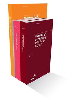 PwC |  Manual of Accounting IFRS for the UK 2013 PACK | Buch |  Sack Fachmedien