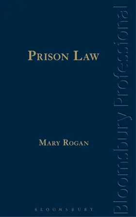 Rogan |  Prison Law | Buch |  Sack Fachmedien