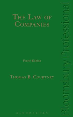 Courtney |  The Law of Companies | Buch |  Sack Fachmedien