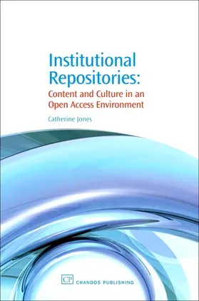 Jones |  Institutional Repositories | eBook | Sack Fachmedien