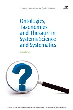 Currás |  Ontologies, Taxonomies and Thesauri in Systems Science and Systematics | eBook | Sack Fachmedien