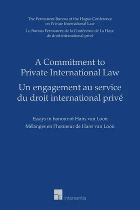 Permanent Bureau of the HccH |  A Commitment to Private International Law | Buch |  Sack Fachmedien