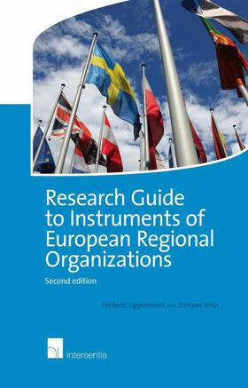 Eggermont / Smis |  Research Guide to Instruments of European Regional Organizations | Buch |  Sack Fachmedien
