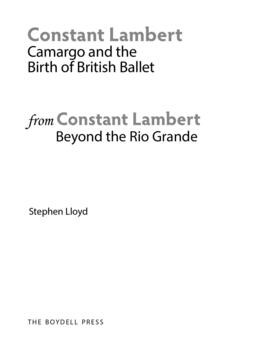 Lloyd |  Constant Lambert | eBook | Sack Fachmedien