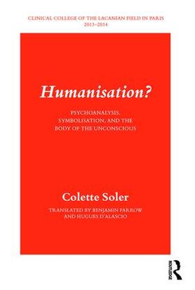Soler |  Humanisation? | Buch |  Sack Fachmedien