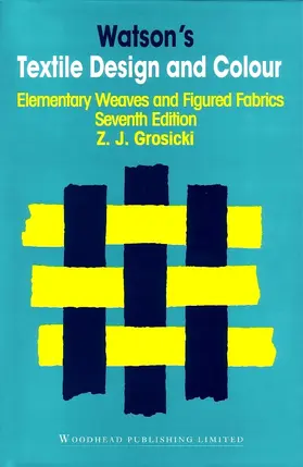 Grosicki |  Watson's Textile Design and Colour | eBook | Sack Fachmedien