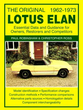 Robinshaw / Ross |  The Original Lotus Elan 1962 -73 | eBook | Sack Fachmedien