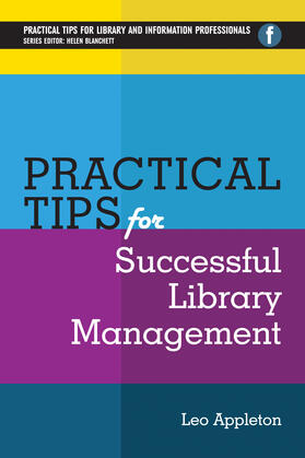 Appleton | Practical Tips for Successful Library Management | Buch | 978-1-78330-032-7 | sack.de