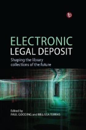 Gooding / Terras |  Electronic Legal Deposit | eBook | Sack Fachmedien