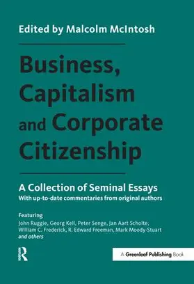 McIntosh |  Business, Capitalism and Corporate Citizenship | Buch |  Sack Fachmedien