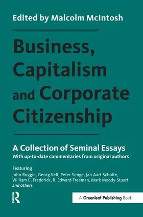 McIntosh |  Business, Capitalism and Corporate Citizenship | Buch |  Sack Fachmedien