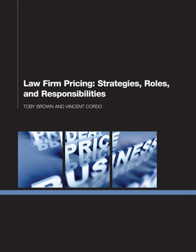 Brown / Cordo |  Law Firm Pricing | Buch |  Sack Fachmedien