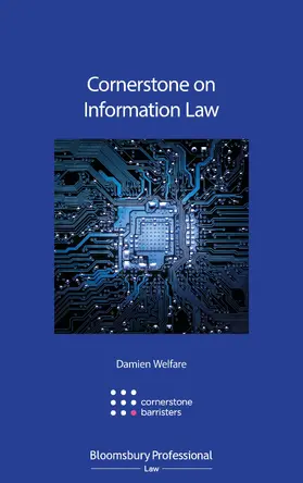 Welfare |  Cornerstone on Information Law | Buch |  Sack Fachmedien