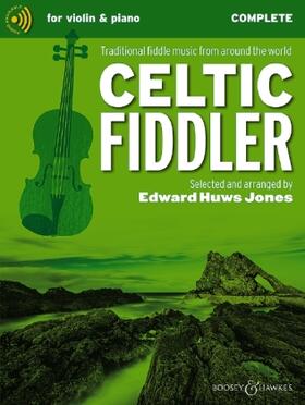 Huws Jones |  Celtic Fiddler - Violine (2 Violinen) und Klavier, Gitarre ad libitum. | Buch |  Sack Fachmedien