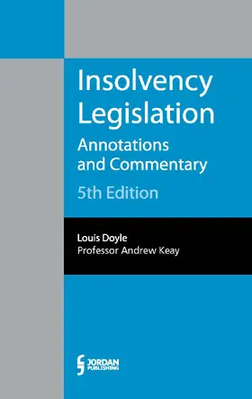 Doyle / Keay |  Insolvency Legislation | Buch |  Sack Fachmedien