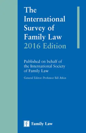 Atkin |  The International Survey of Family Law 2016 Edition | Buch |  Sack Fachmedien