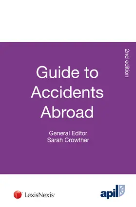 Jordan Publishing Limited |  APIL Guide to Accidents Abroad | Buch |  Sack Fachmedien