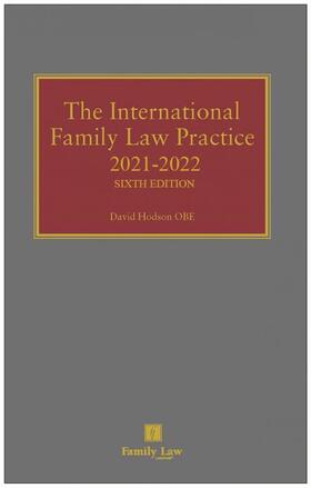 Hodson |  INTERNATIONAL FAMILY LAW PRACTICE SIXTH | Buch |  Sack Fachmedien