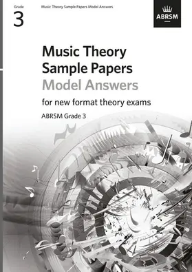 ABRSM |  Music Theory Sample Papers Model Answers, ABRSM Grade 3 | Buch |  Sack Fachmedien