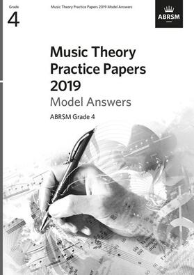 ABRSM |  Music Theory Practice Papers 2019 Model Answers, ABRSM Grade 4 | Buch |  Sack Fachmedien