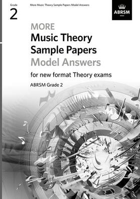 Abrsm |  More Music Theory Sample Papers Model Answers, ABRSM Grade 2 | Buch |  Sack Fachmedien