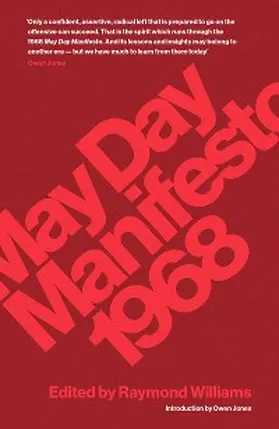 Williams |  May Day Manifesto 1968 | eBook | Sack Fachmedien