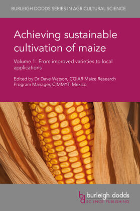 Watson |  Achieving sustainable cultivation of maize Volume 1 | Buch |  Sack Fachmedien