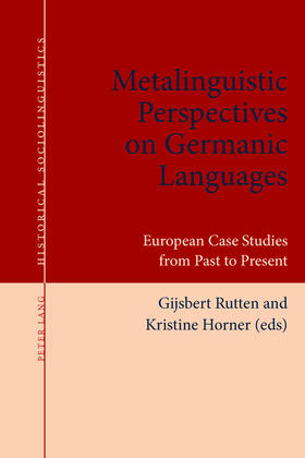 Rutten / Horner |  Metalinguistic Perspectives on Germanic Languages | eBook | Sack Fachmedien