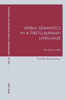 Basumatary |  Verbal Semantics in a Tibeto-Burman Language | eBook | Sack Fachmedien