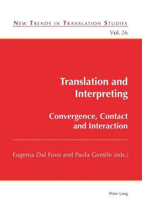 Gentile / Dal Fovo |  Translation and Interpreting | Buch |  Sack Fachmedien