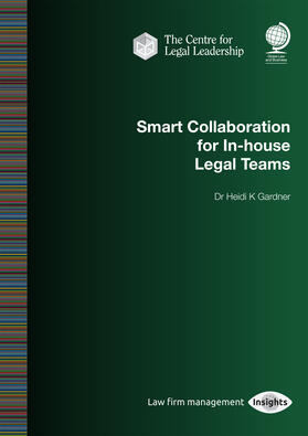 Gardner |  Smart Collaboration for In-House Legal Teams | Buch |  Sack Fachmedien