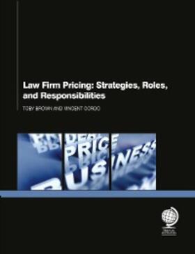 Brown / Cordo |  Law Firm Pricing | eBook | Sack Fachmedien