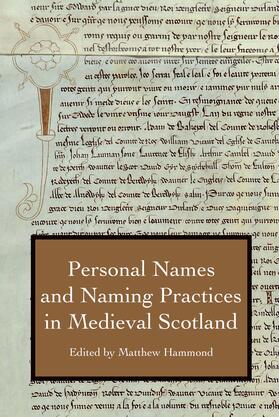 Hammond |  Personal Names and Naming Practices in Medieval Scotland | eBook | Sack Fachmedien