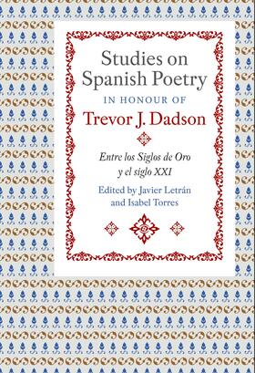 Letrán / Torres |  Studies on Spanish Poetry in Honour of Trevor J. Dadson | eBook | Sack Fachmedien