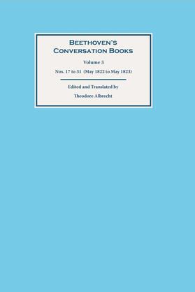 Albrecht |  Beethoven's Conversation Books Volume 3 | eBook | Sack Fachmedien