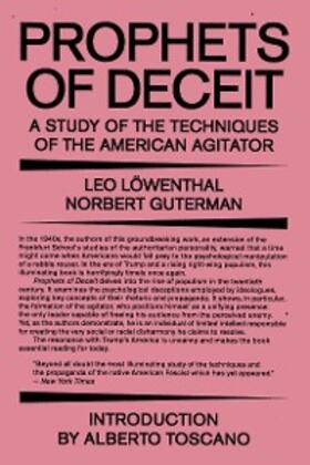 Lowenthal / Guterman |  Prophets of Deceit | eBook | Sack Fachmedien