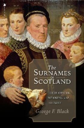 Black / Watt |  The Surnames of Scotland | eBook | Sack Fachmedien