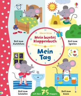 Bathie |  Mein buntes Klappenbuch: Mein Tag | Buch |  Sack Fachmedien