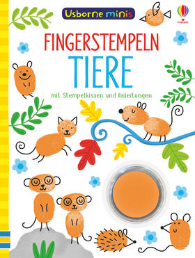 Smith |  Usborne Minis: Fingerstempeln Tiere | Buch |  Sack Fachmedien