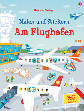 Smith / Tudhope |  Malen und Stickern: Am Flughafen | Buch |  Sack Fachmedien