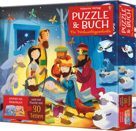 Smith |  Smith, S: Puzzle und Buch: Die Weihnachtsgeschichte | Sonstiges |  Sack Fachmedien