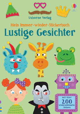 Smith |  Mein Immer-wieder-Stickerbuch: Lustige Gesichter | Buch |  Sack Fachmedien